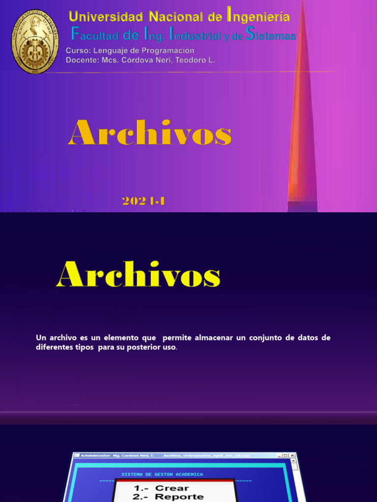 Tipos y Manejo de Archivos en Python | PDF | Archivo de computadora ...