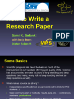 Paper Writing 2013 IMPRS-HANDOUT