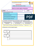 Ficha de Comunicacion - Planificamos y Escribimos Cuentos - X