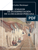 Siete ensayos de interpretación de la realidad peruana - Mariátegui (selección)