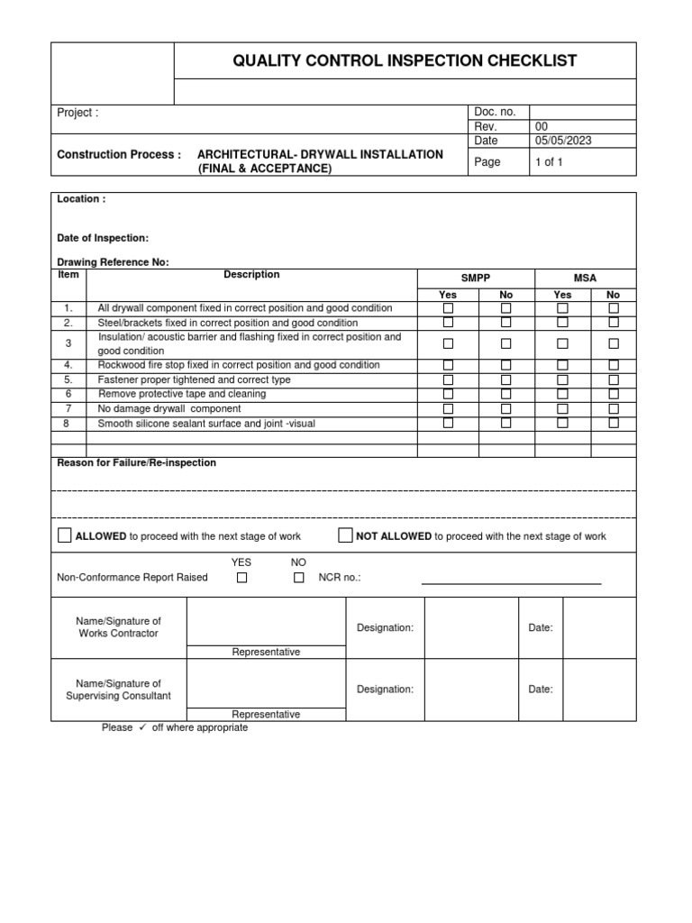 DRYWALL INSTALLATION | PDF