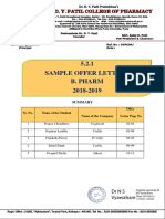 4 Total Merged Placed B Pharm 2018-2019