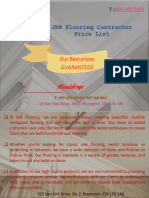 Contractor Price List - Molding