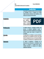 Modelo de Intervencion Comunitaria