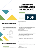 LIBRETO DE INVESTIGACION DE PRODUCTO