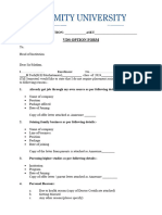 VDS Form