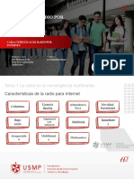 Características de La Radio para Internet