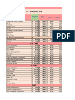 Lista de Precios 2024