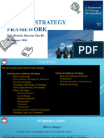 Defence Strategy Framework 2024