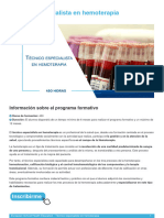 Ar Tecnico Especialista en Hemoterapia Ficha