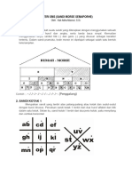 Materi SMS (Sandi Morse Semaporhe)