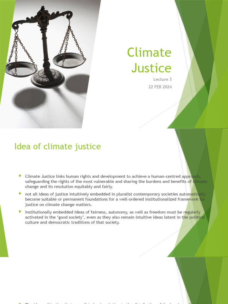 Climate Justice Pdf John Rawls Climate Change