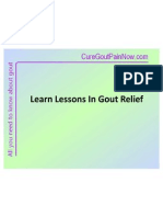 Learn Lessons in Gout Relief