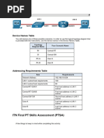 ITN 7.00 Final PT Skills Assessment Guide | PDF | Ip Address | Computer ...