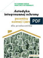 Metodyka Integrowanej Ochrony Pszenicy Ozimej I Jarej DLA PRODUCENTOW PDF