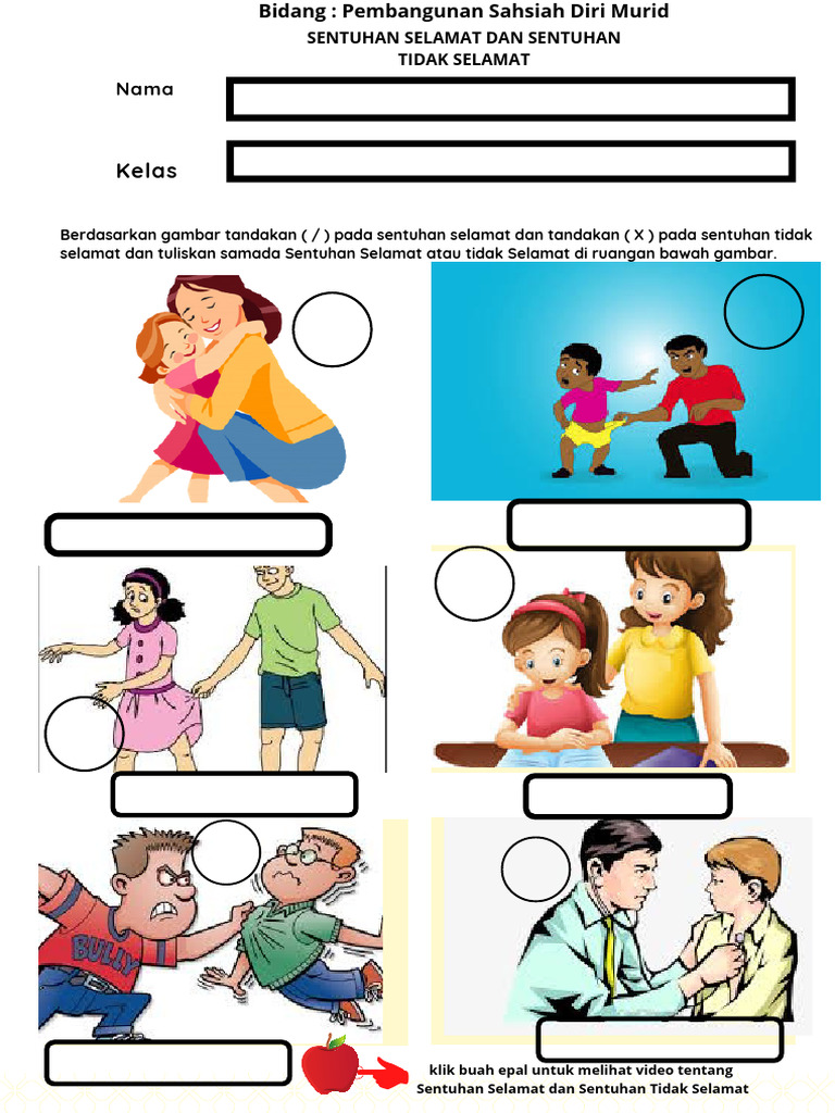 Sentuhan Selamat vs Tidak Selamat | PDF