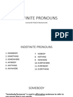 Indefinite Pronouns (B10)