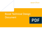 Boost Technical Design Document