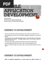Generic UI Development