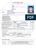 CV Muhammad Irfan