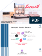 Ketentuan Impor Kosmetik - 9 Maret 2022