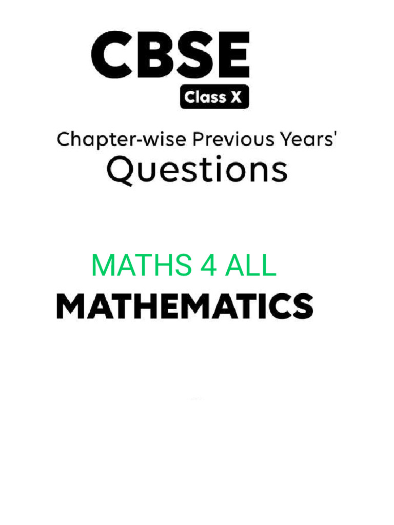 cbse-10-maths-previous-years-questions-pdf