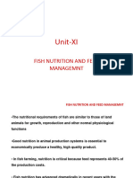 Unit 11 Fish Nutrition and Feed Management 2