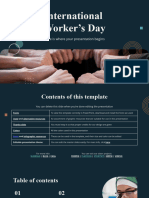 International Worker's Day by Slidesgo