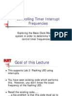 Controlling Interrupt Frequencies - Lecture