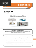 Science 10: The Molecules of Life