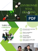 Environme Ntal Training: Free Template