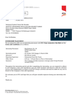 FGV Palm Industries SDN BHD: Internship Placement Terms and Conditions Are As Follows
