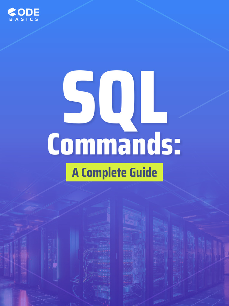 Commands:: A Complete Guide | PDF | Sql | Data