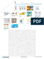 Scientific Terms 2 Wordsearch