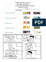 2nd Q.E PRE-KINDER