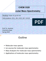 T5. Molecular Mass Spectrometry