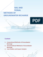 Ground Water Recharge Techniques