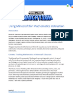 Math in Minecraft Whitepaper