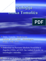 Sociologija Dinka Tomašića