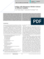 ChemSusChem - 2016 - Yu - Ammonia Decomposition with Manganese Nitride Calcium Imide Composites as Efficient Catalysts