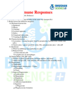 1 19 ImmuneResponsesSuperShortNotes PDF