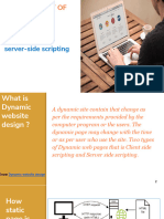 DEVELOPMENT OF DYNAMIC WEBPAGE - Topic 1