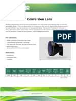 Navitar 35x Fisheye Conversion Lens Flyer
