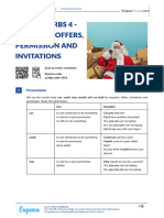 Modal Verbs 4 Requests Offers Permission and Invitations British English Student