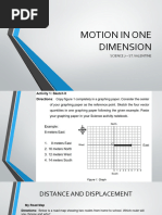 Motion in One Direction