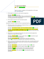 SUBJECT AND VERB AGREEMENT (2)