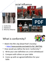 Types of Conformity