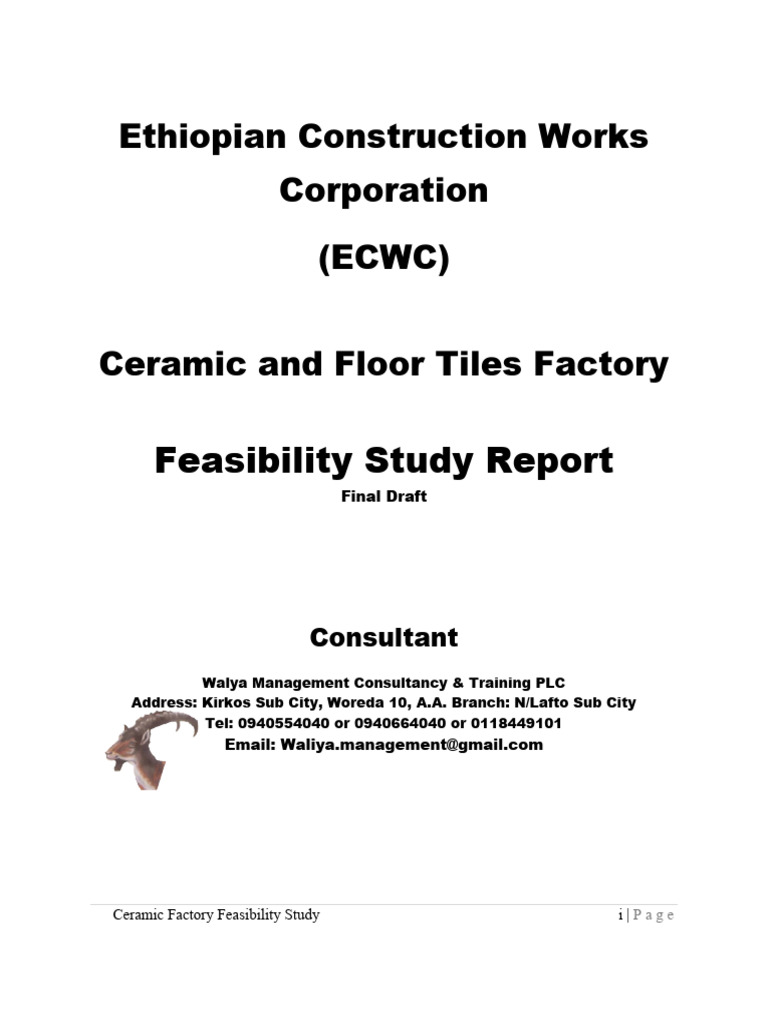 ECWC Ceramic Factory Final September 2019 Download Free PDF