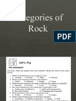 M2 L1 Categories of Rock