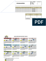 Jadwal Program Inspeksi PT. SMI